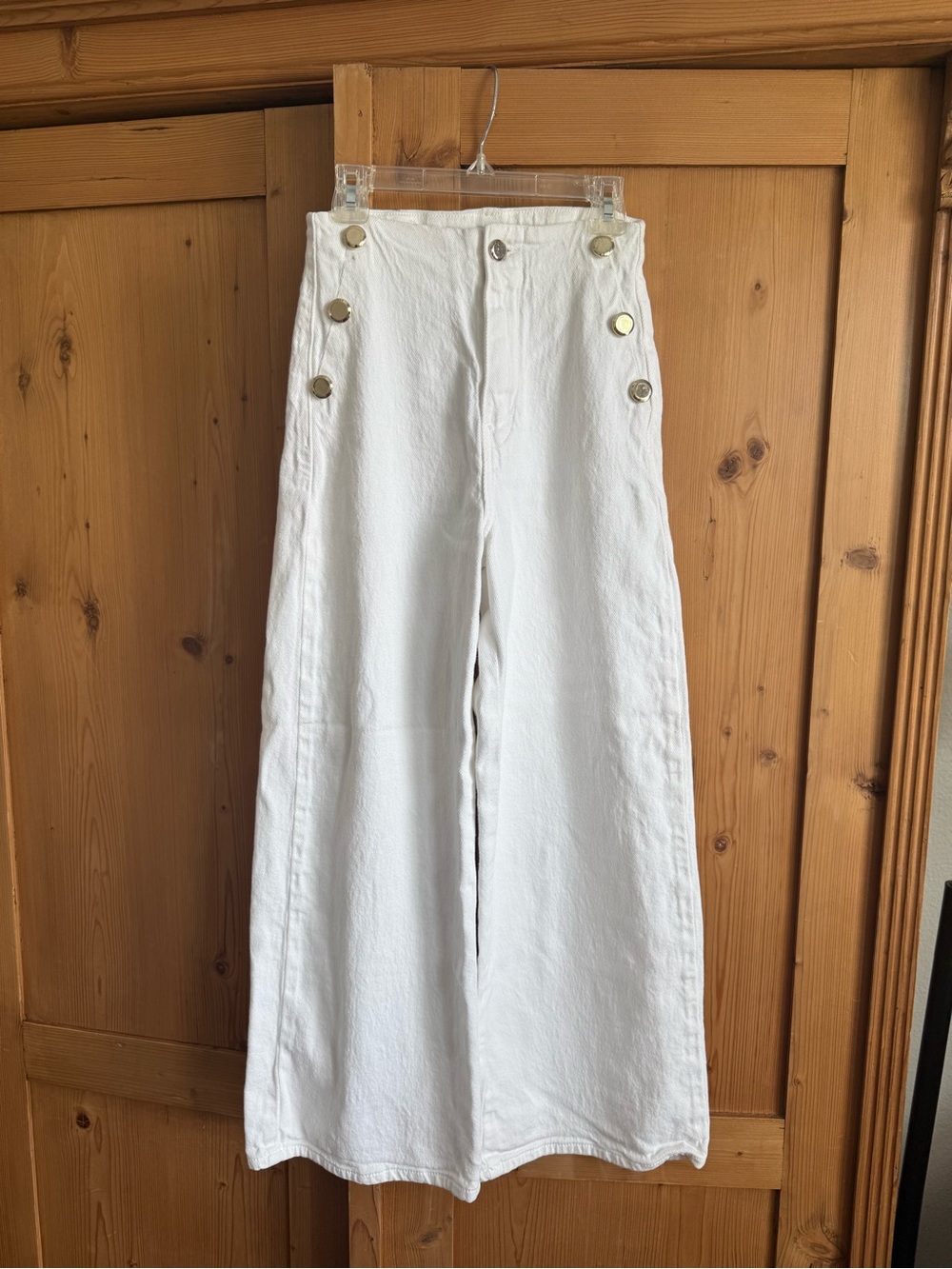 Zara White Jeans